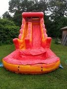 18' Fire and Marble Dry Slide (L-13) + cushion 18' Fire and Marble Dry Slide (L-13) + cushion