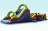 68' Huge Obstacle Course w/Slide (G-32+G-33) 68' Huge Obstacle Course w/Slide (G-32+G-33)