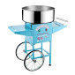 Blue Cotton Candy Machine with Cart (CON-C5) Blue Cotton Candy Machine with Cart (CON-C5)